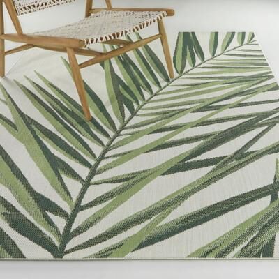 Balta Rugs Emi Palm Leaves Indoor/Outdoor Area Rug