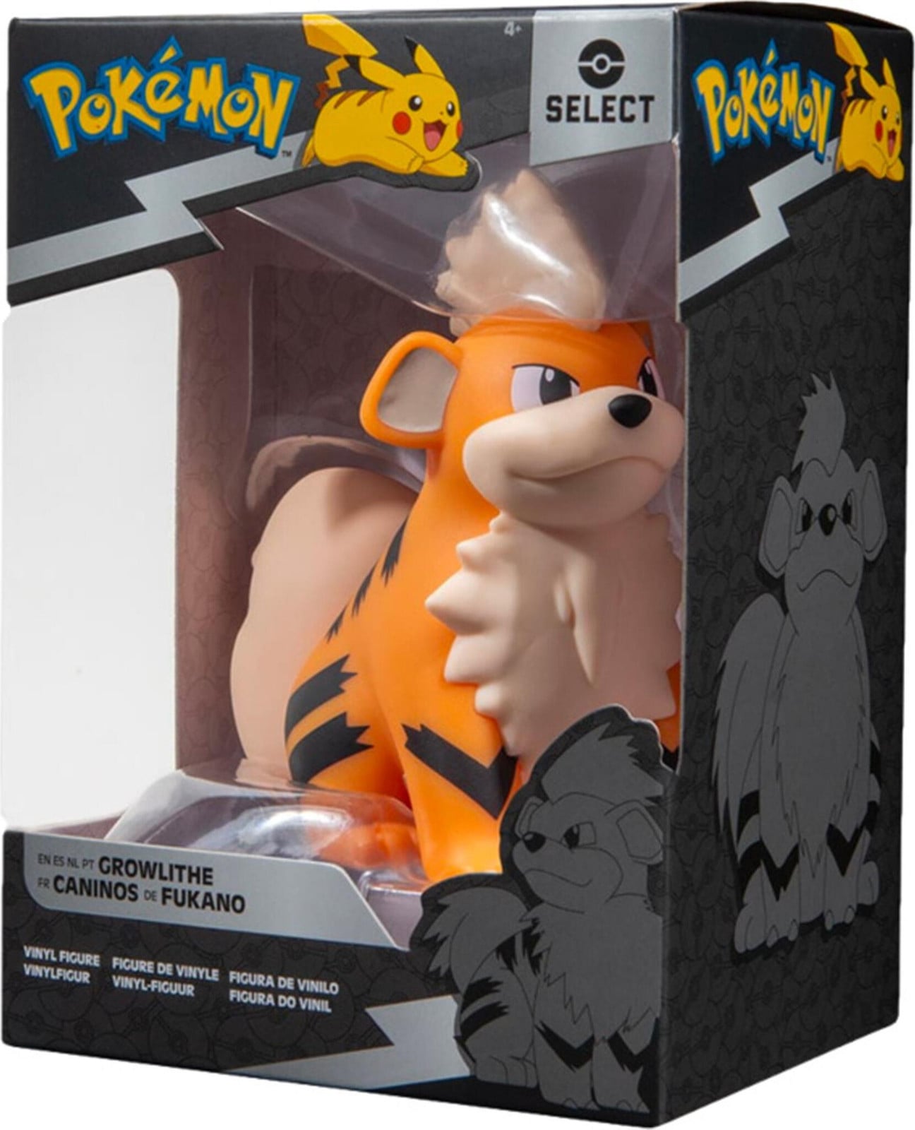 Jazwares Pokémon vinyl figuur Fukano, 8 cm
