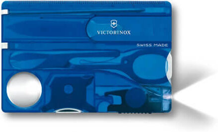 Victorinox Swiss Card Lite Transparent Blue