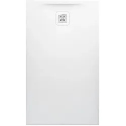 LAUFEN Pro Duschwanne H2129510000001 Marbond Ablauf kurze Seite weiss
