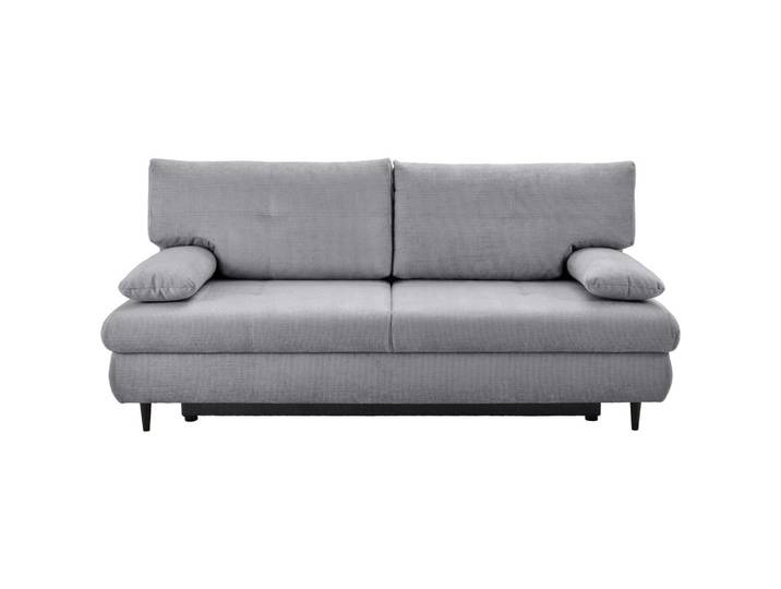 Schlafsofa, Dunkelgrau, 212x105x97 cm, Textil, 2-Sitzer & Schlaffunktion, Modern, CARRYHOME
