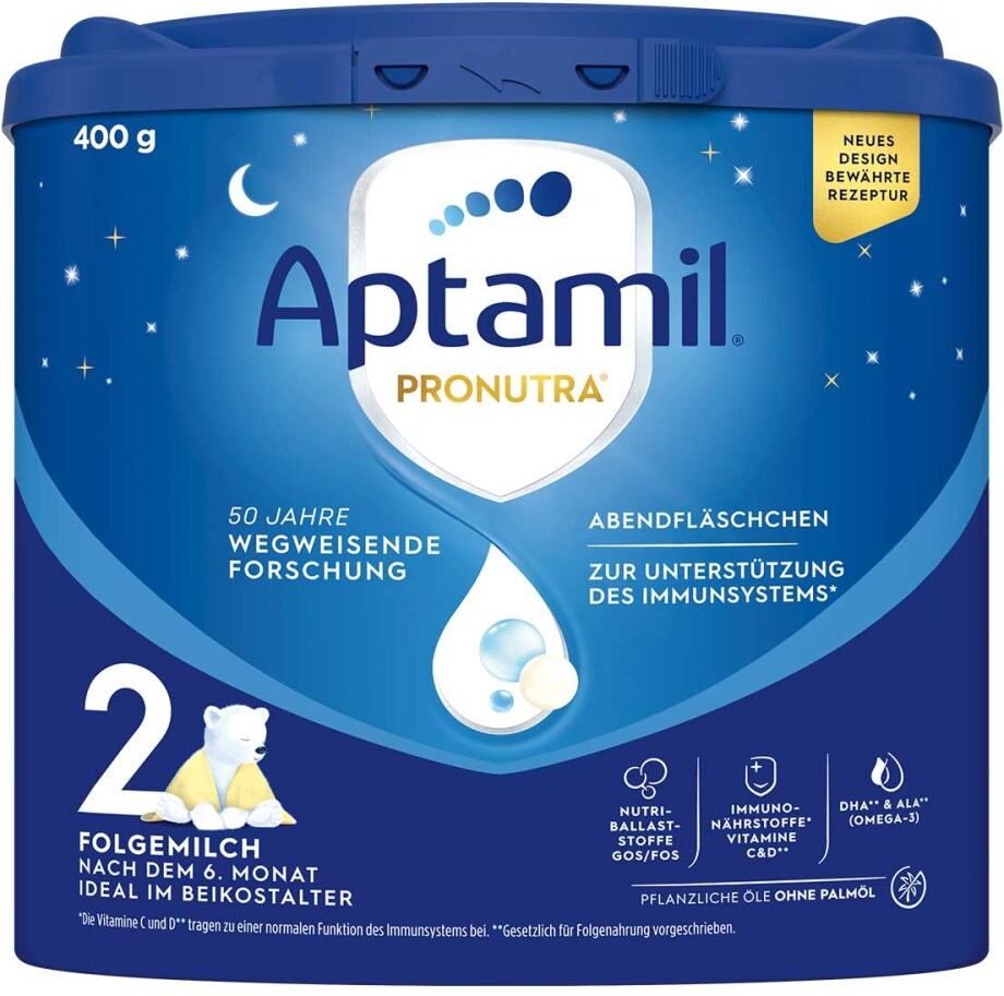 Aptamil Pronutra 2 Abendfläschchen 400g
