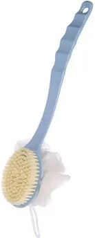Daily Deals Depot Exfoliating Back Scrubber & Shower Body Brush blue
