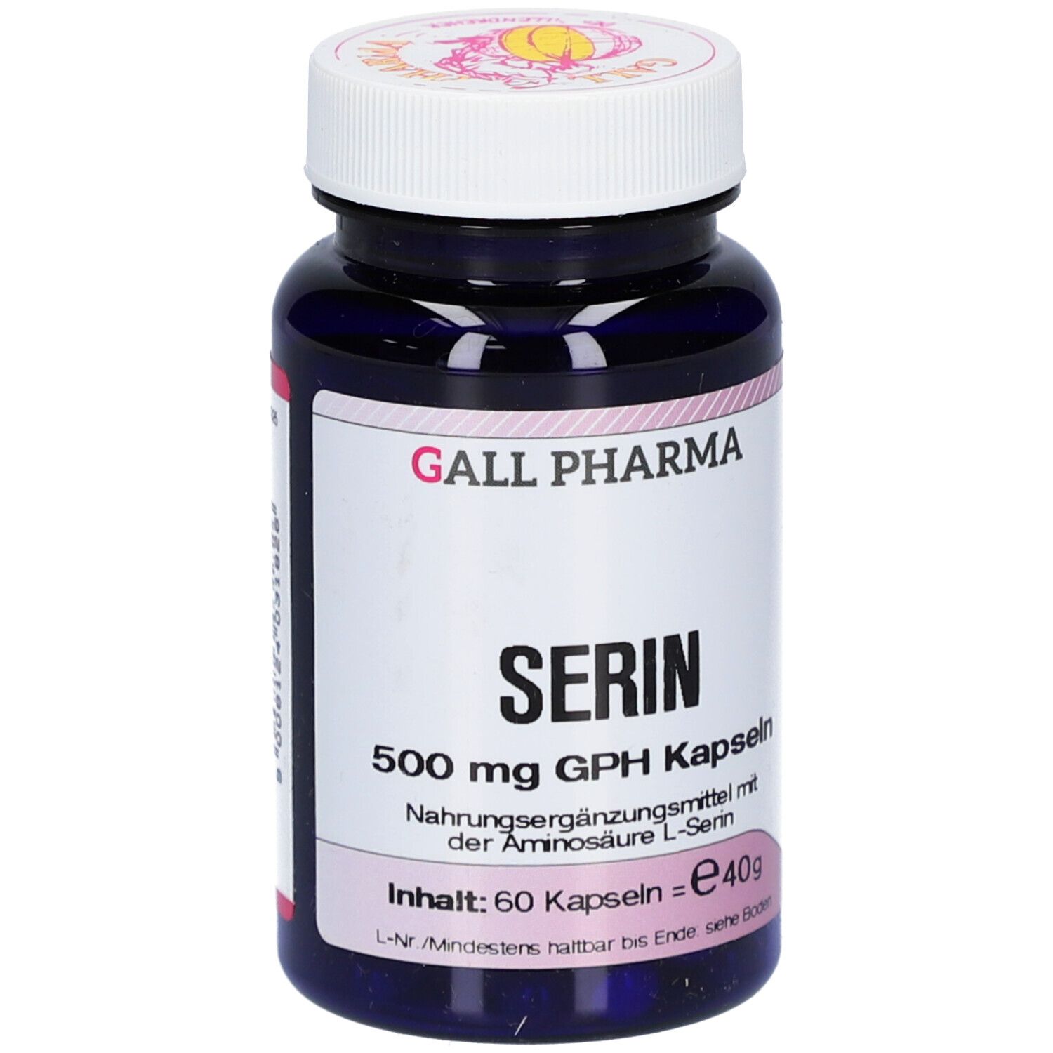 Serin 500 mg GPH Kapseln 60 St