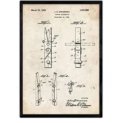 POSTER Vintage Patent – Gripper Tool A3 Rahmenlos