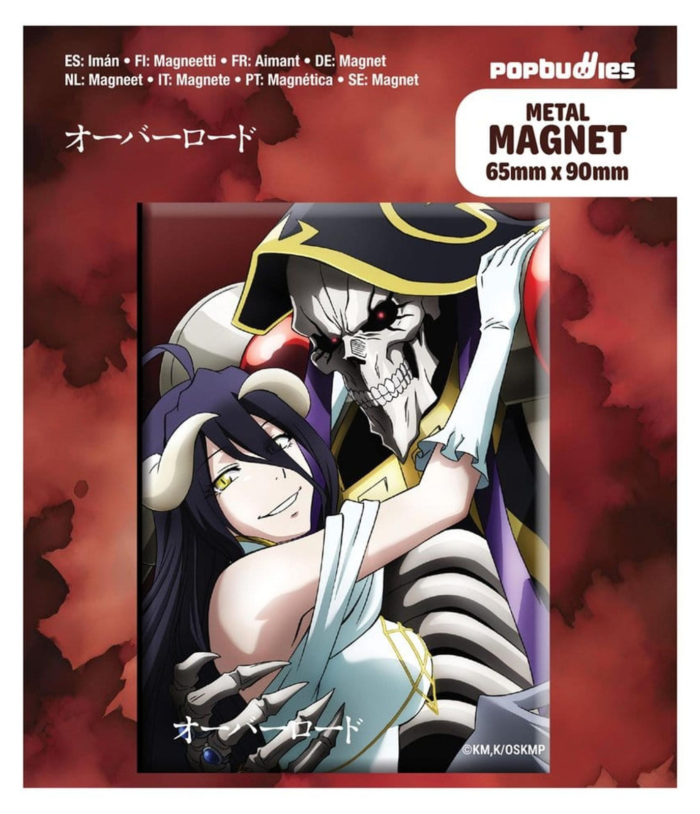 POPbuddies Overlord Magneten Set met Albedo en Ainz