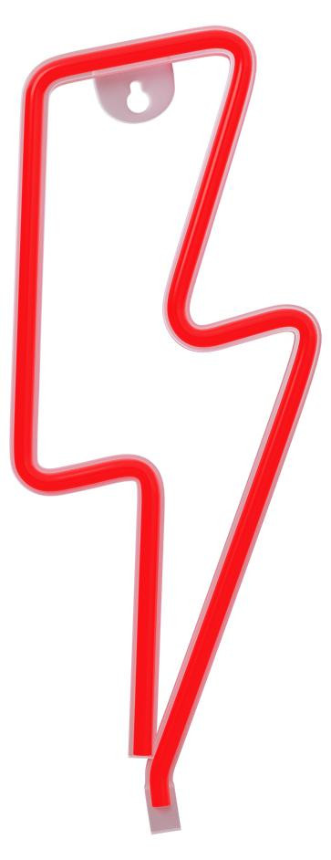 Forever Light RTV100213 decoratieve LED-figuur, rood, kunststof