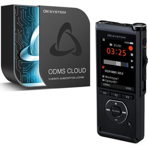 OM-System DS-9100 Diktiergerät, 2 GB intern, mit SD-Slot, USB und Sprachaktivierung