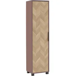 Tchibo - Hochschrank »Piazza« - 40,3x33x157,8cm - schwarz -