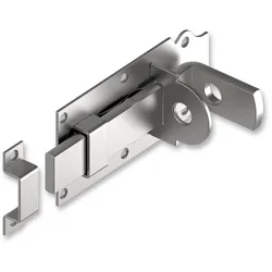 Torriegel, 50 x 100 x 49 mm, 1,5 mm stark, Stahl verzinkt