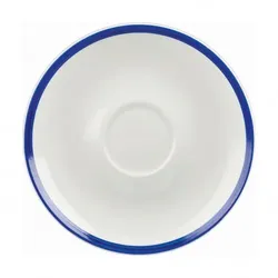 Churchill 24 x Kaffee Untertasse 16cm RETRO BLUE
