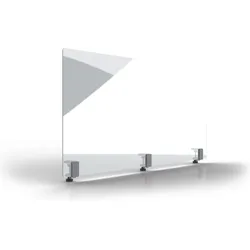 Magnetoplan, Glas + Plexiglas, Hygienewand 1200x600mm (60 cm, 120 cm)
