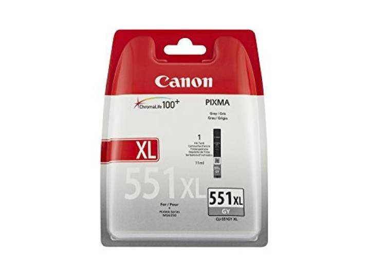Canon CLI-551XL Cartouche GY Gris XL (Emballage carton)