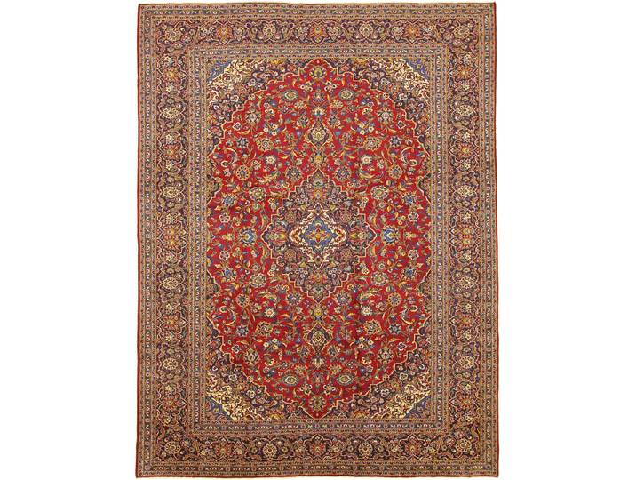 Keshan Teppich 307x411 Handgeknüpft Orientteppich Perserteppich Wolle