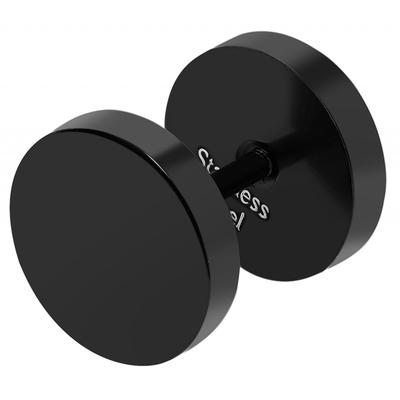 Paar Ohrstecker ADELIA´S "Unisex Ohrstecker aus Edelstahl", silber, Ohrringe, Damen, Unisex, Edelstahl