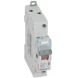 Legrand 406403 Lasttrennschalter DX3, 1-polig, 32A 250 VAC, Gebrauchskategorie AC-22A