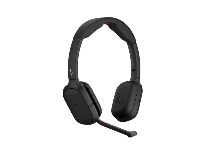 HP Poly Micro-casque sans fil Focus 625 Duo Fold pliable - Connexion Bluetooth