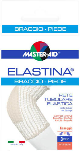 Master Aid Elastina Rete Tubolare Elastica Ipoallergenica Per Braccio E Piede 3 m