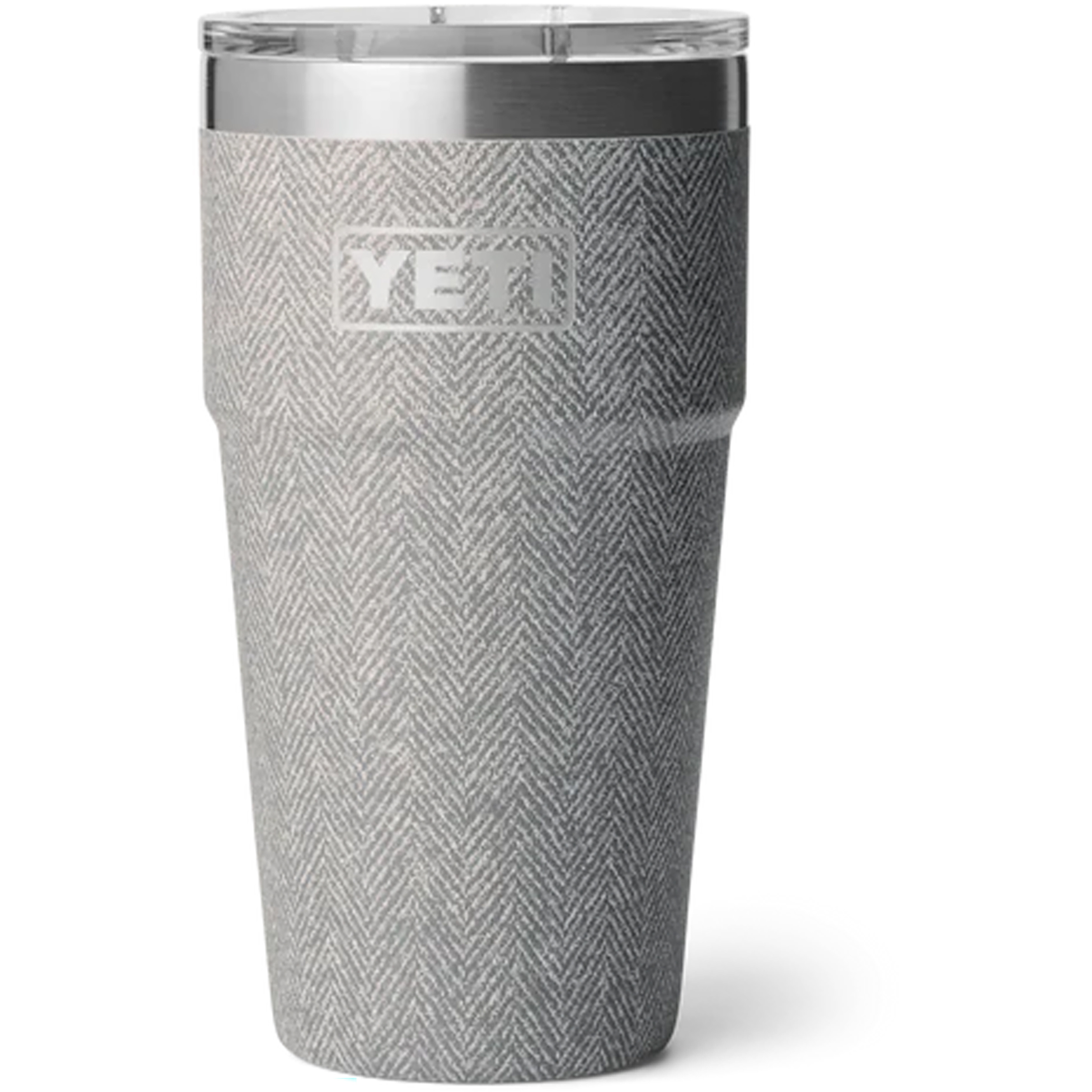 Yeti Rambler 20oz Stackable Isolierbecher Isolierflaschen grau Größe 591ml Camping