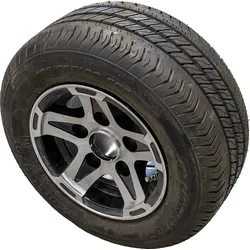 OUTLET Verstärkte Felge für Anhänger LINGLONG REIFEN 195/55 R10C 98/96N ALU-FELGE UNITRAILER 6Jx10" 5x112 ET:-4