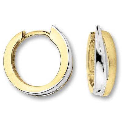 Paar Creolen ONE ELEMENT "Ohrringe Creolen aus 333 Gelbgold", gold, Ohrringe, Damen, Damen, Gelbgold 333 Gold, Gelbgold 333, Gold, Fein gearbeitet – angenehm zu tragen und vielseitig kombinierbar