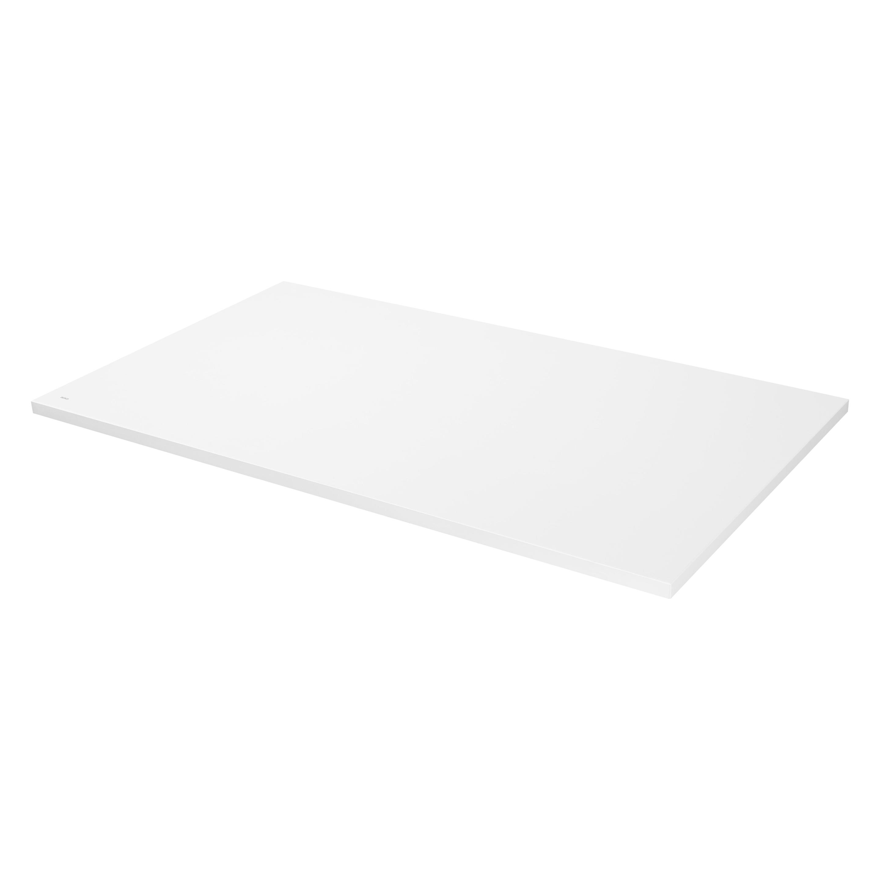 Deltaco Office, Desk board, White lami (DELO-0120)