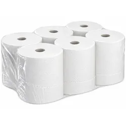 Handtuchrollen Autocut 21 cm x 140 m 2-lagig 6 Rollen/Paket, Außenabwicklung, Zellstoff