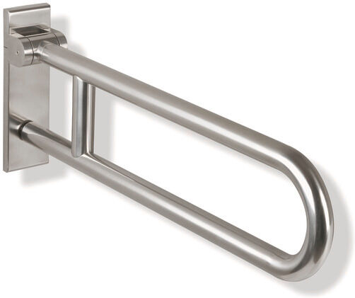 Hewi 805 bras porteur rotatif 805.50.100 rotatif, Inox sol mat, 600 mm