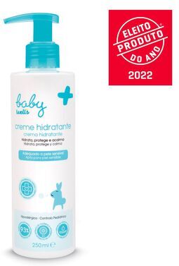 Baby Wells Creme Corporal Hipoalergénico 250 ml