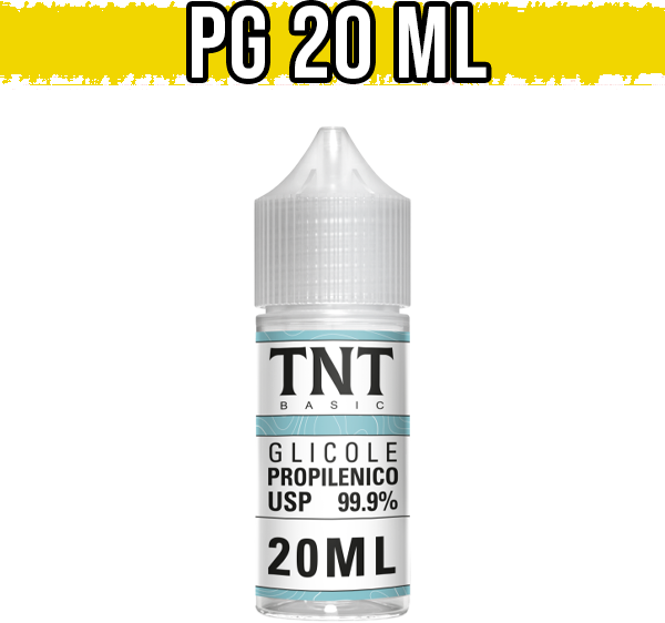 TNT Vape Glicole Propilenico 20ml Full Pg