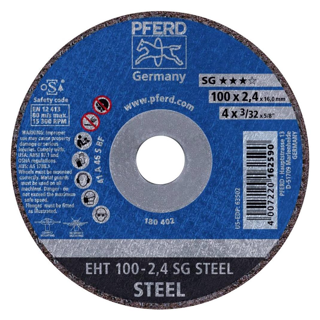 Pferd Trennscheiben EHT 100-2,4 SG STEEL/16,0 (EHT 100-2,4 SG STEEL/16,0)