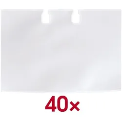 Durable Visitenkartenhüllen für Rollkartei »Visifix« weiß, 10.4x7.2 cm