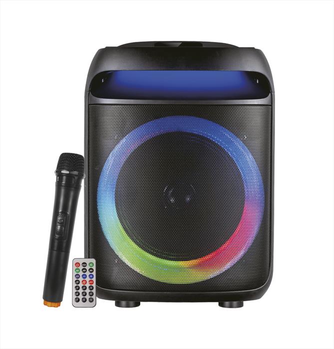 KARMA Diffusore Amplificato Con Radiomicrofono Sonetra-nero