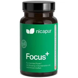 NICAPUR Focus+ Kapseln 60 St