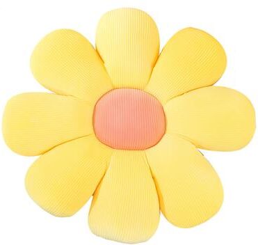 Trendy Discount Goods Stuffed Flower Pillow Daisy Setting For Kids Bedroom Girly Room Decor Bay Window Pillow Pink Flower Cushion yellow