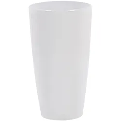 BLUMENTOPF weiß rund 32/32/58 cm Tseria