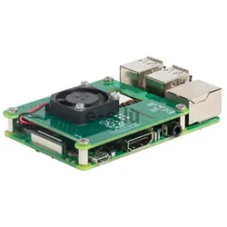Raspberry Pi PoE+ HAT, Entwicklungsboard Zubehör, Schwarz, Grün