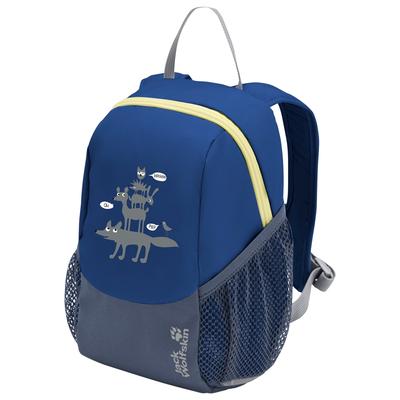 Kinderrucksack JACK WOLFSKIN "SPROUT 5", blau (blauorchid), Rucksäcke, Kinder, onesize, Obermaterial: 100% Polyester. Futter: 100% Polyester