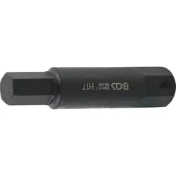 BGS Bit Länge 100 mm Antrieb Außensechskant 22 mm Innensechskant 17 mm - 5246-H17