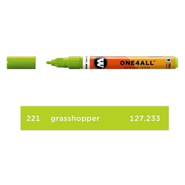 Molotow Filzstift One4all 127HS grasshopper 221, Rundsze (1x) (127233)