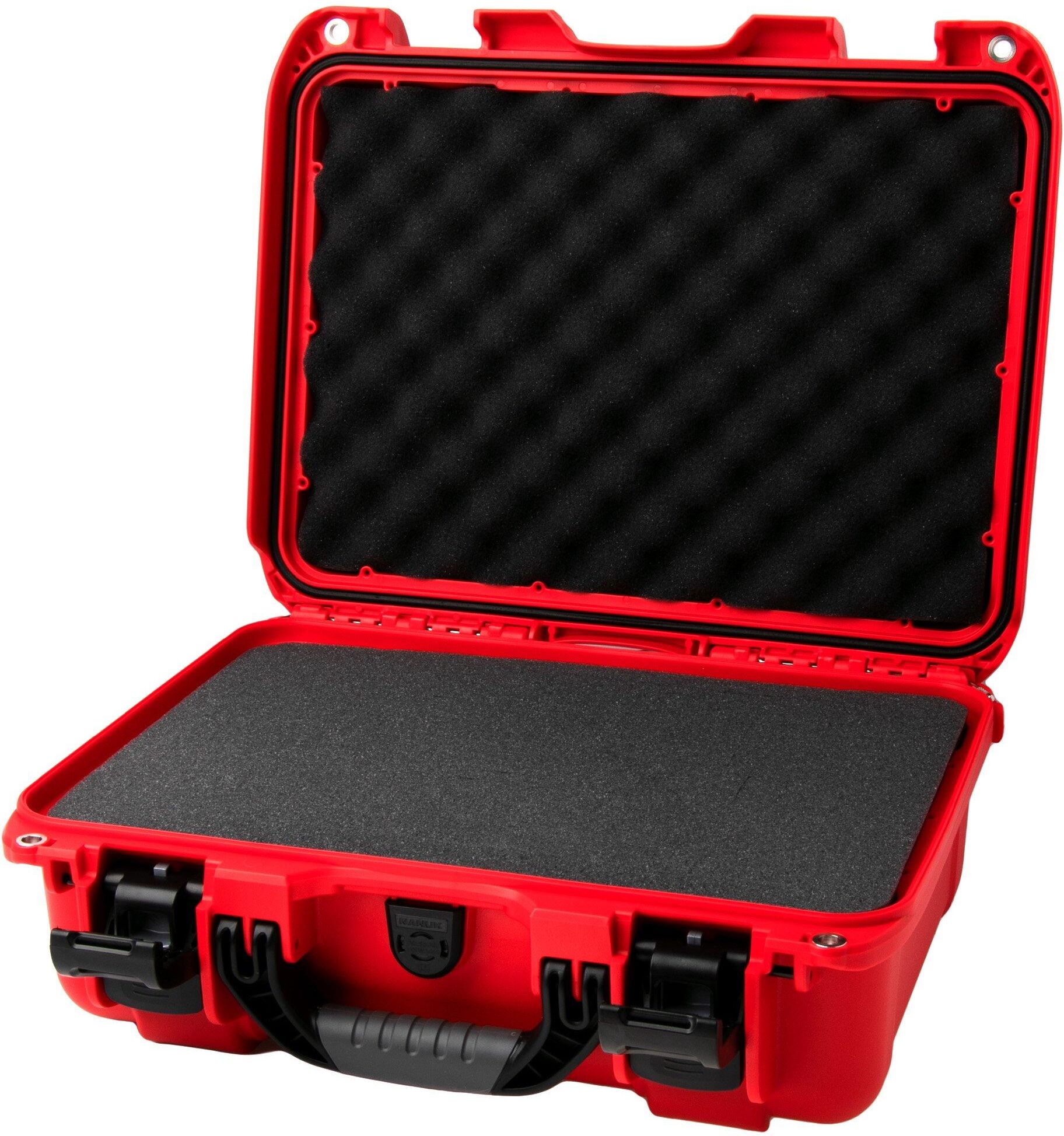 Nanuk 920 valigetta con schiuma sagomata, rosso
