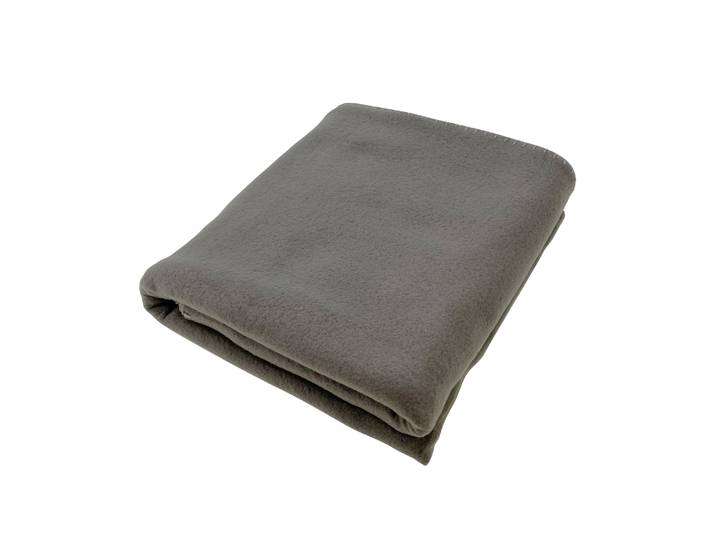 Kuscheldecke Fleece 130 x 170 cm anthrazit
