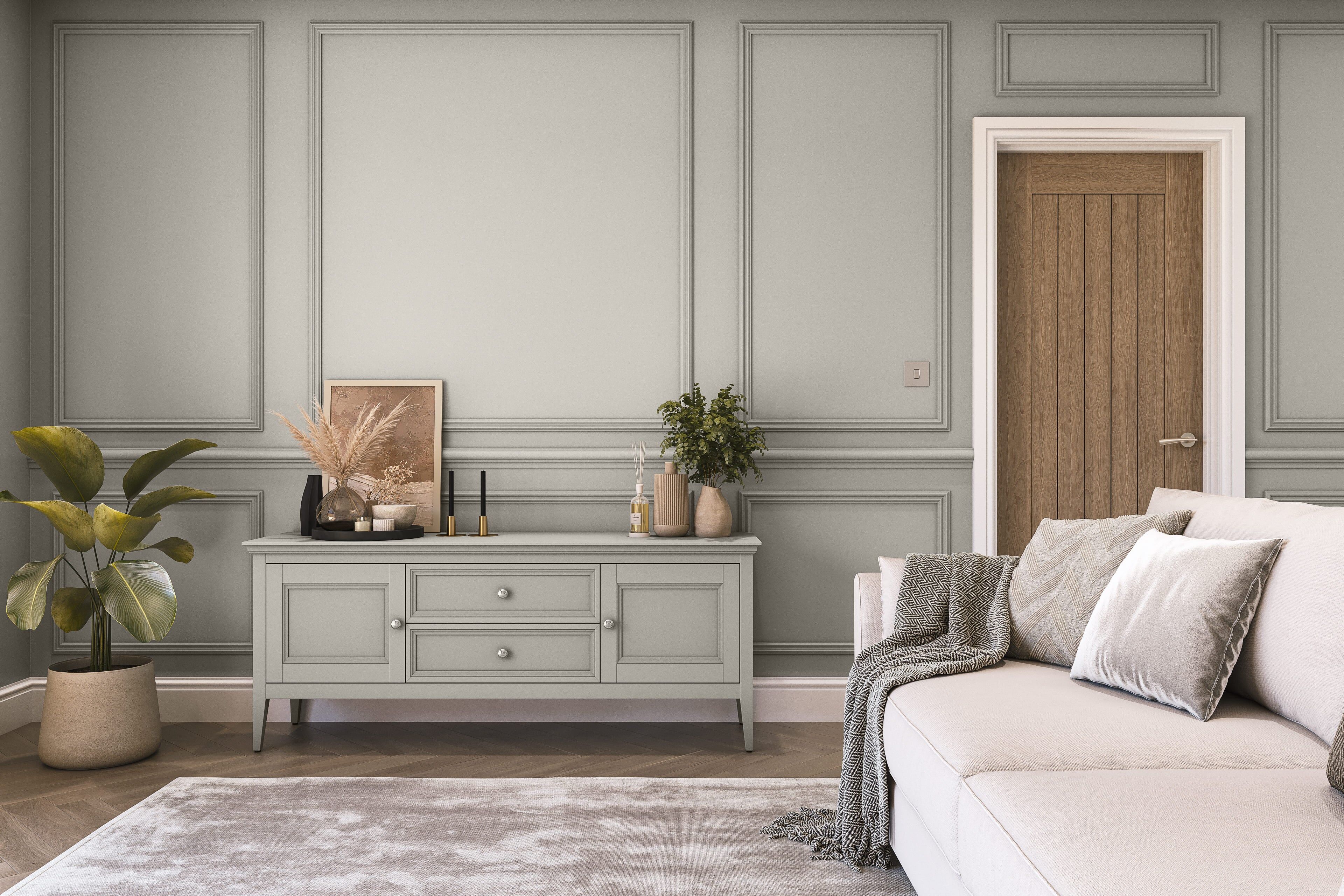 Hemway Peel and Stick Sample - Chalk Paint - French Grey