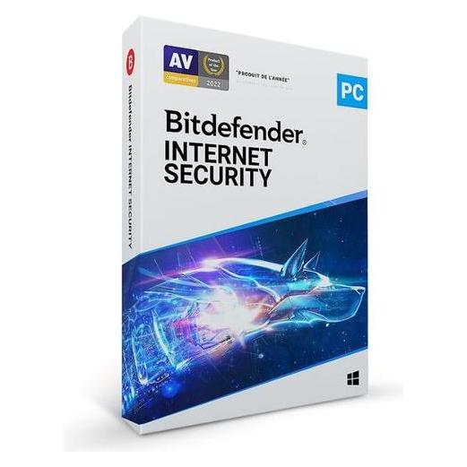 Bitdefender Internet Security 2020 (1 User, 12 Monate) (CRIS112FR)