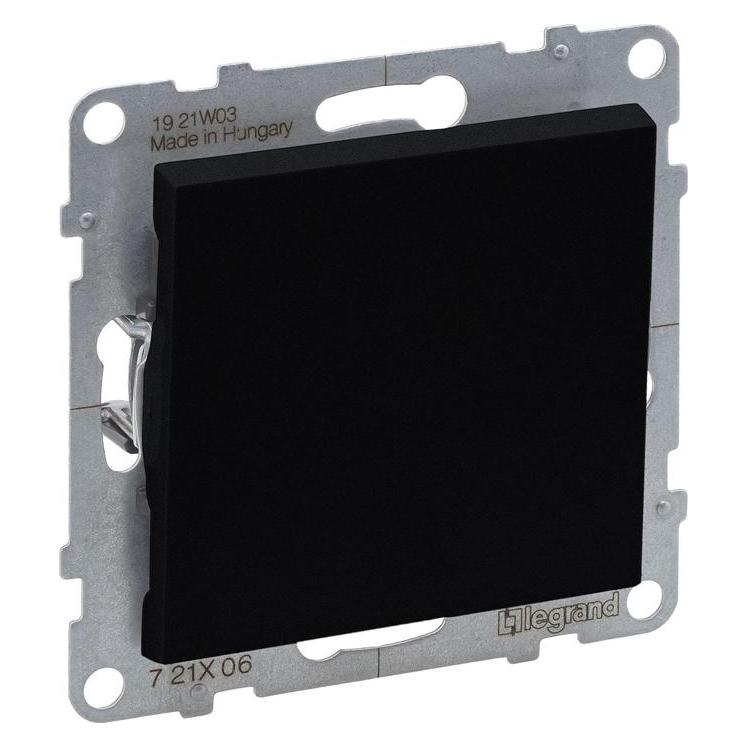 Legrand Two-Way Switch Auto Terminals Black (721406)