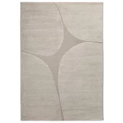 Design-Teppich Findling 200 x 290 cm Mischgewebe Silber