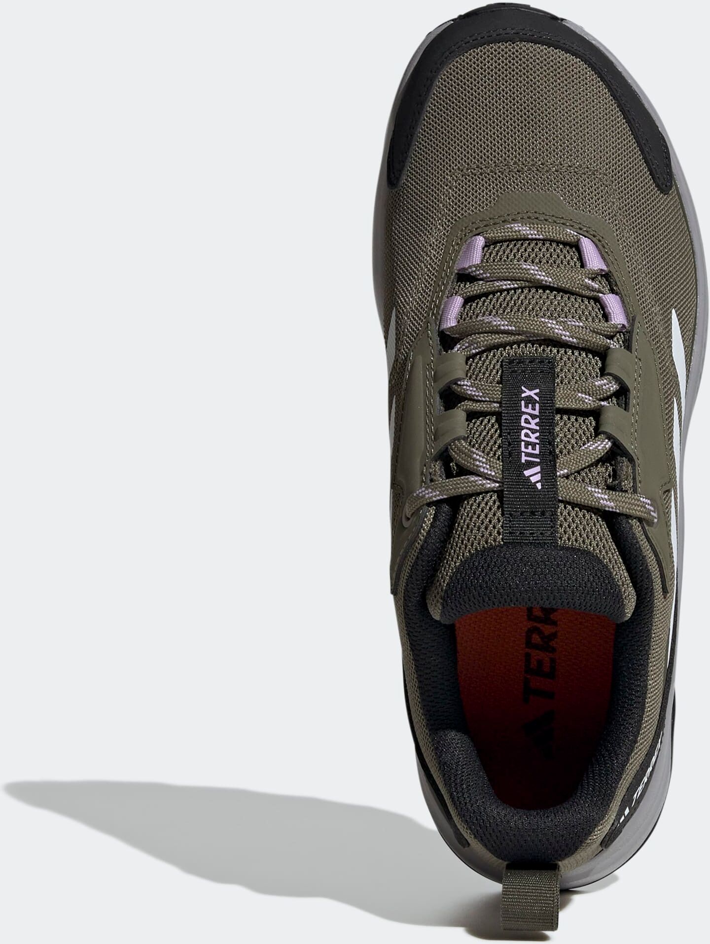Wanderschuh ADIDAS TERREX "ANYLANDER", Damen, Gr. 43, grün (olive strata, dash grau, night cargo), Textil, Schuhe Wanderschuh olive strata, dash grau, night cargo 43