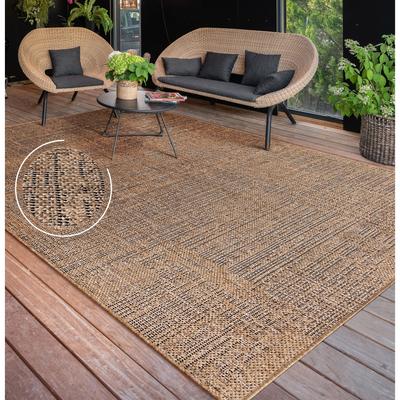 Paco Home Indoor & Outdoor Rug Mottled Boho Look