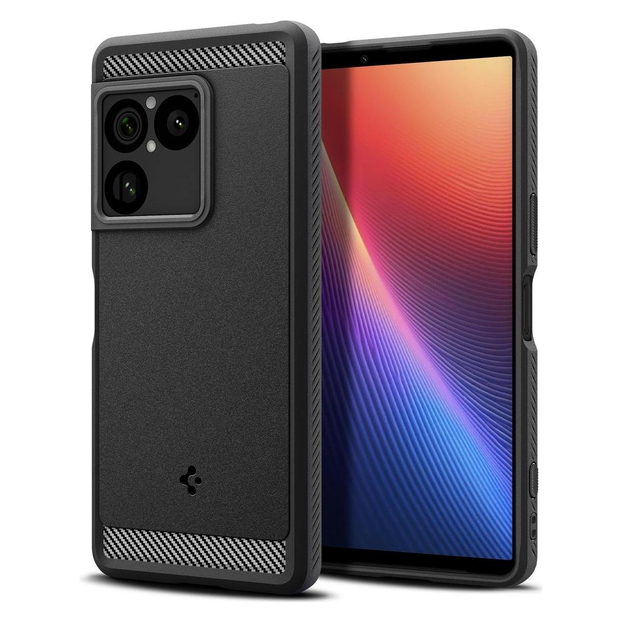 Spigen Rugged Armor Sony Xperia 1 Viii Matte Black (Sony Xperia 1 VII) (8800337244489-ACS11315)