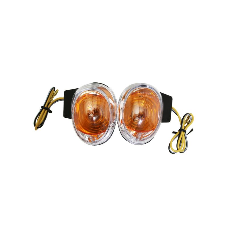 1Tek Origine Clignotants avant transparent/noir Booster / BW's 04-
